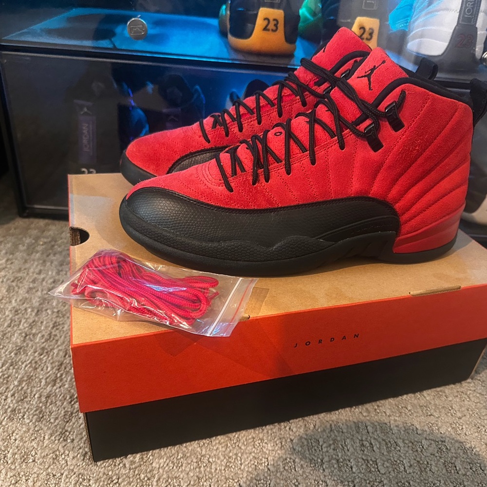 Jordan 12 Retro Varsity Red and Black